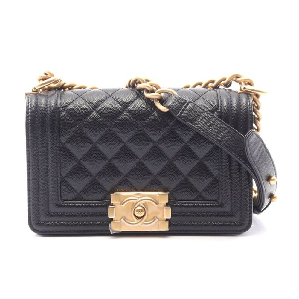 Chanel Boy Small Shoulder Bag Black